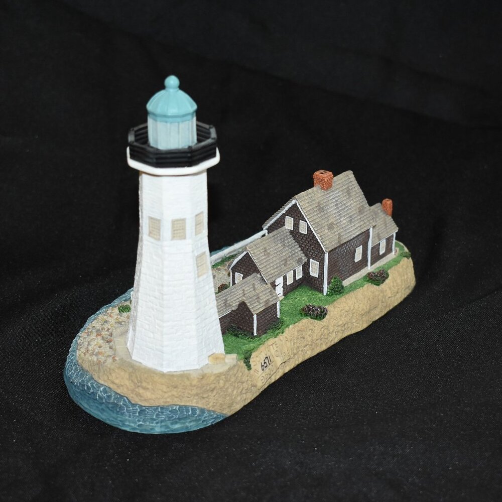 1996 Harbour Lights Scituate Mass #166 Rare Limited Edition #6571 Boxed & COA - Picture 5 of 12